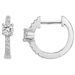 Les Boucles d'oreilles créoles, en Argent 925/1000, Argent by Stauffer, 60400028