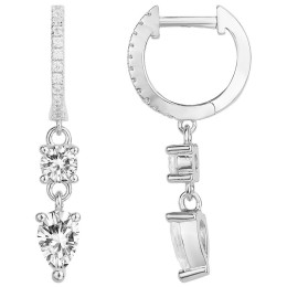 Les Boucles d'oreilles pendantes, en Argent 925/1000, Argent by Stauffer, 60400029