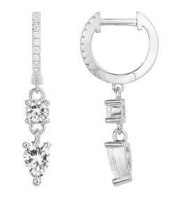Les Boucles d'oreilles pendantes, en Argent 925/1000, Argent by Stauffer, 60400029