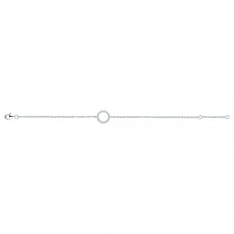 Le Bracelet argent 925/1000, oxydes de zirconium, by Stauffer