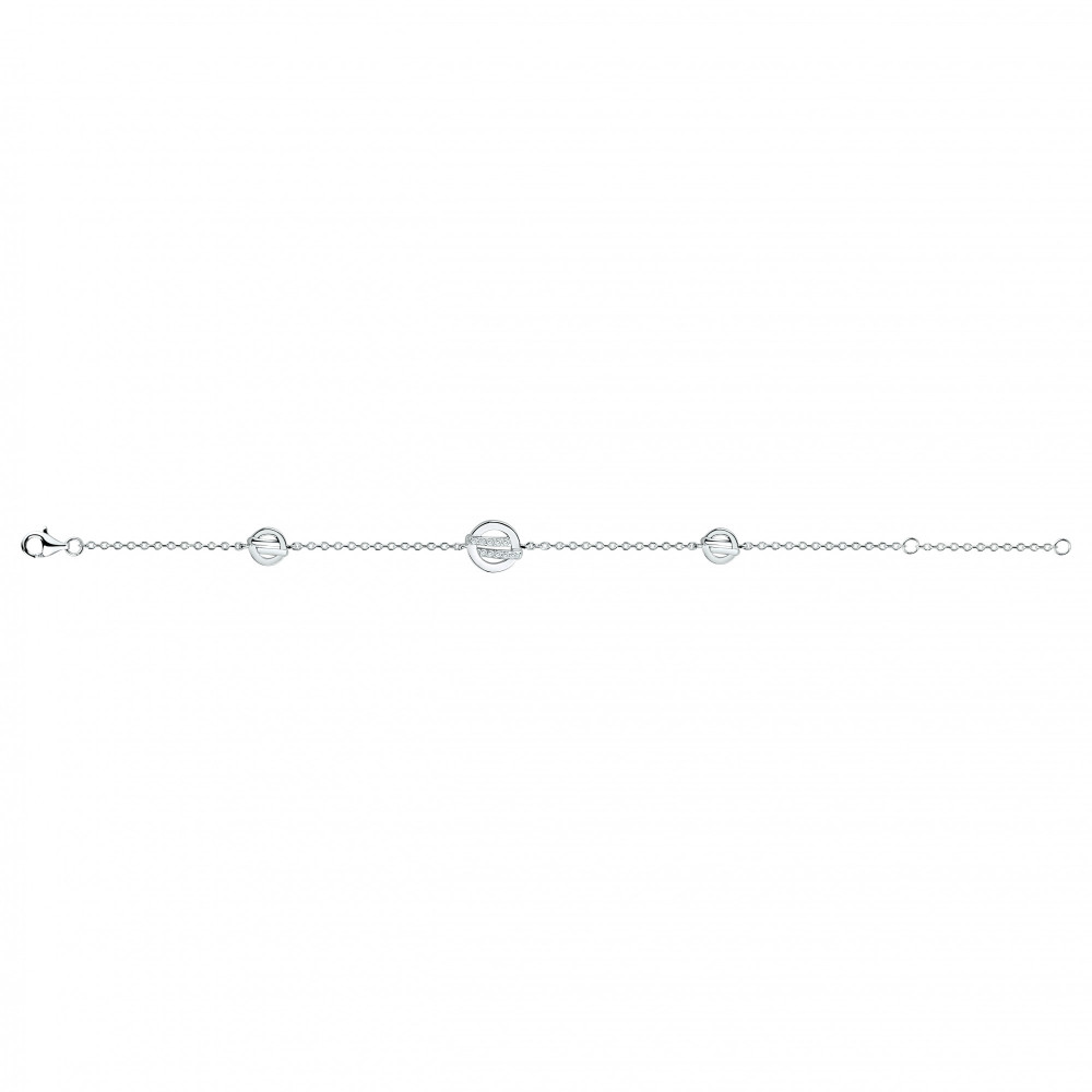 Bracelet souple multi-motifs Argent by Stauffer Ref. 70300051
