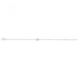 Le Bracelet argent 925/1000, oxydes de zirconium, by Stauffer