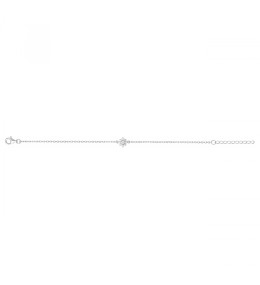 Le Bracelet argent 925/1000, oxydes de zirconium, by Stauffer