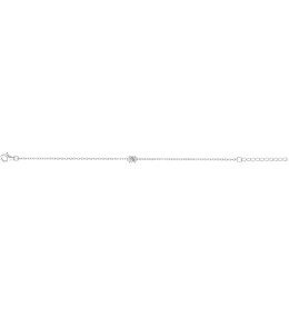 Bracelet souple mono-motif Argent by Stauffer Ref. 70300277