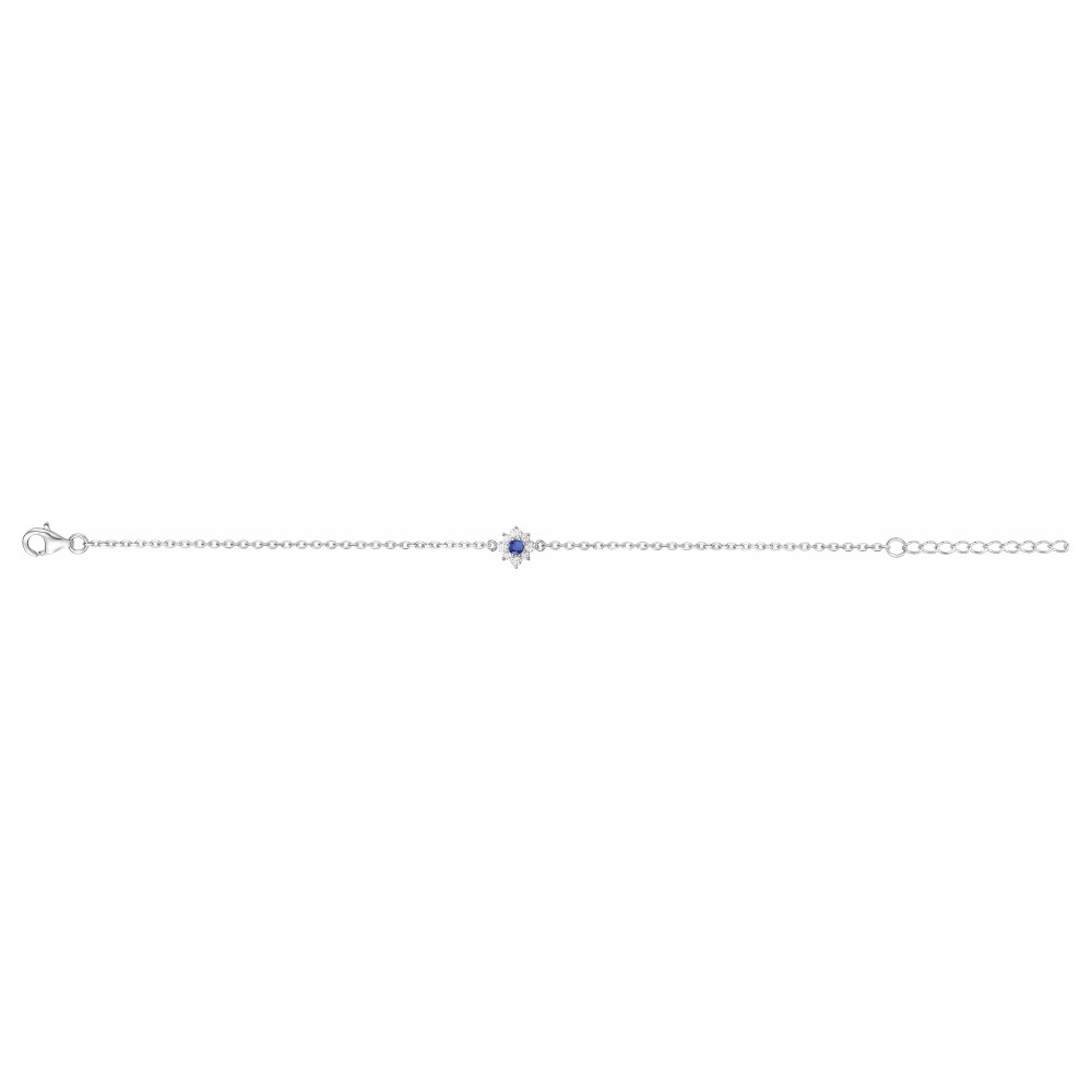 Bracelet souple mono-motif Argent by Stauffer Ref. 70300283