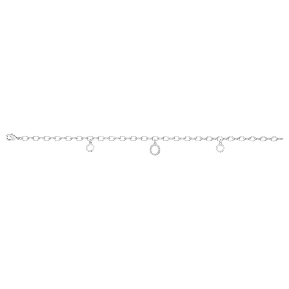 Bracelet Argent 925/1000 et 20 oxydes de zirconium by Stauffer 70300361