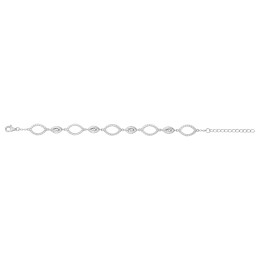 Bracelet Argent 925/1000 et 94 oxydes de zirconium by Stauffer 70300369