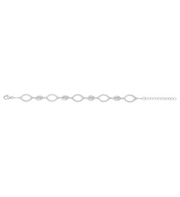 Bracelet Argent 925/1000 et 94 oxydes de zirconium by Stauffer 70300369