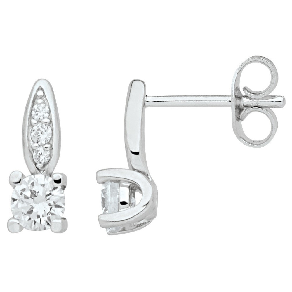 Boucles d'oreilles Argent 925/1000, Argent by Stauffer, 70400018