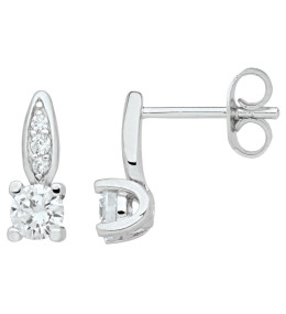 Boucles d'oreilles Argent 925/1000, Argent by Stauffer, 70400018