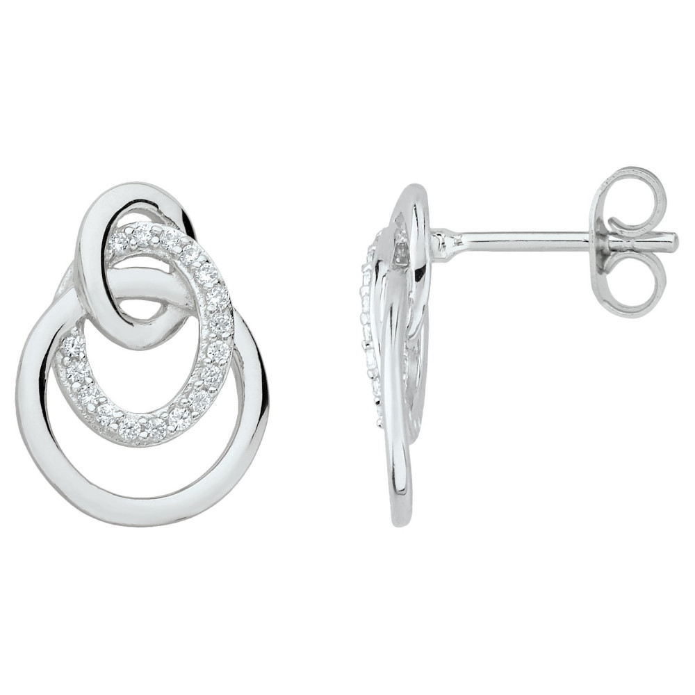 Boucles d'oreilles Argent 925/1000, Argent by Stauffer, 70400019 Boucles d'oreilles Argent 925/1000, Argent by Stauffer, 70400019