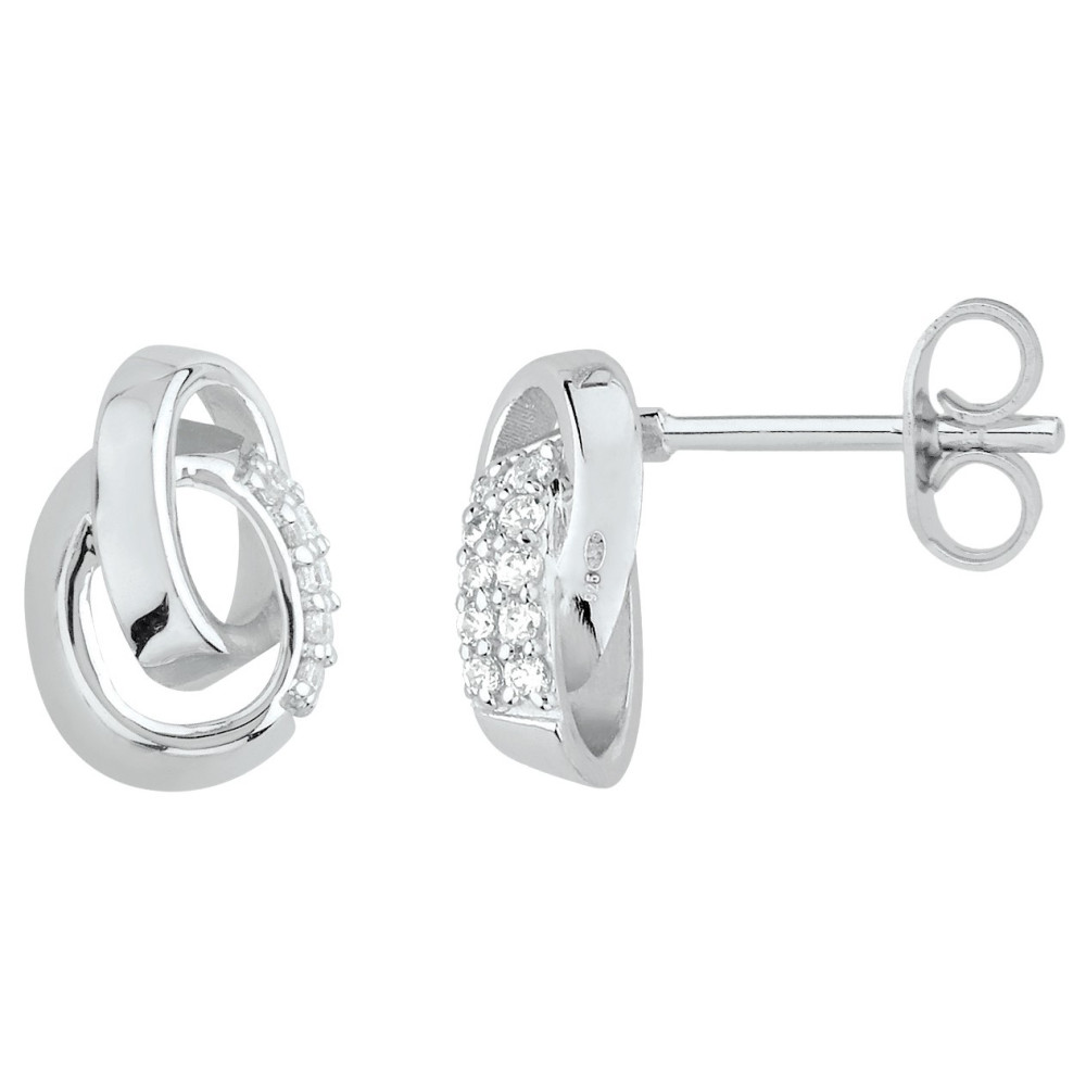 Boucles d'oreilles Argent 925/1000, Argent by Stauffer, 70400023