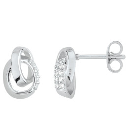 Boucles d'oreilles Argent 925/1000, Argent by Stauffer, 70400023