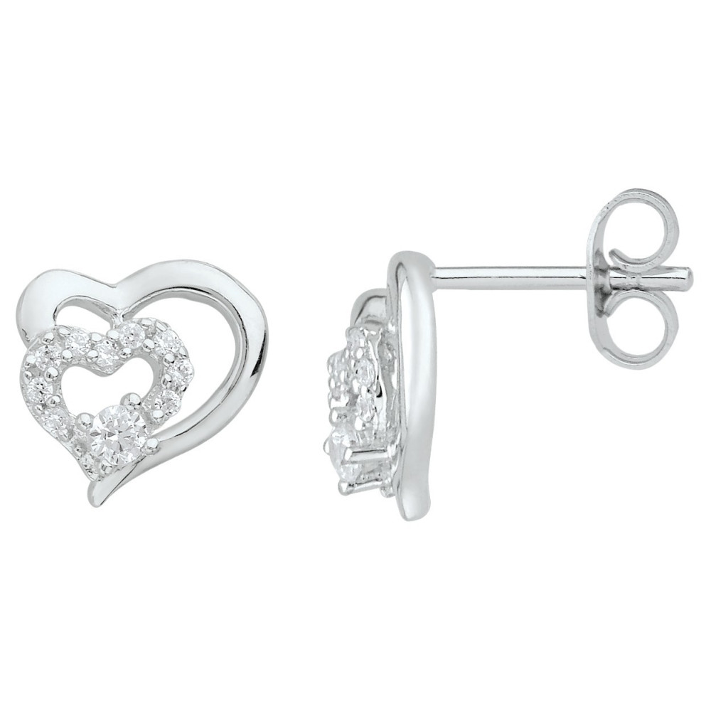 Boucles d'oreilles Argent 925/1000, Argent by Stauffer, 70400040