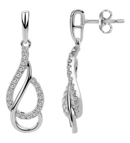 Boucles d'oreilles Argent 925/1000, Argent by Stauffer, 70400156