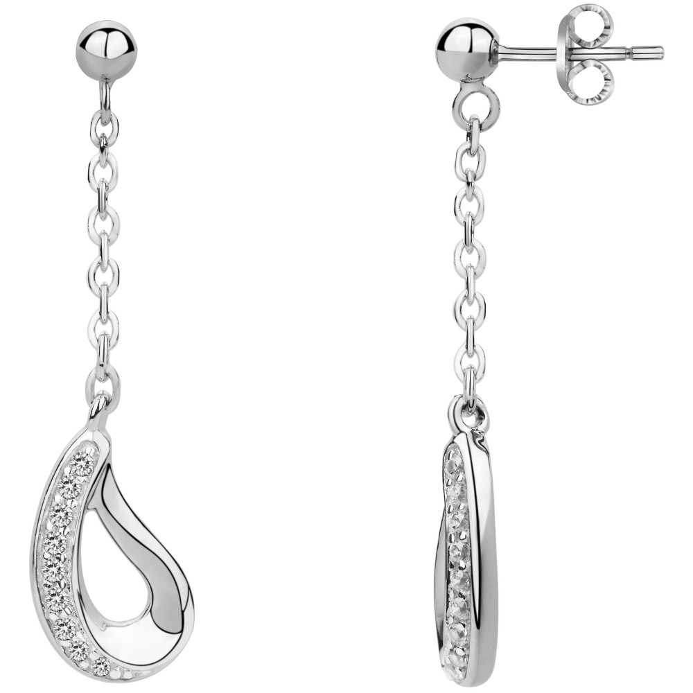Boucles d'oreilles pendantes Argent by Stauffer Ref. 70400185 Boucles d'oreilles pendantes Argent by Stauffer Ref. 70400185