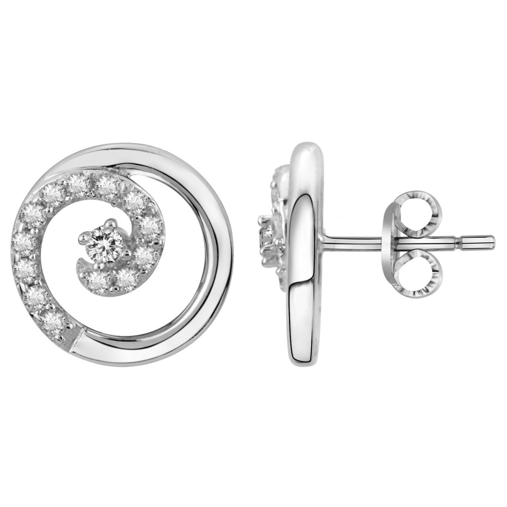 Boucles d'oreilles Argent 925/1000, Argent by Stauffer, 70400190