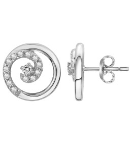 Boucles d'oreilles Argent 925/1000, Argent by Stauffer, 70400190