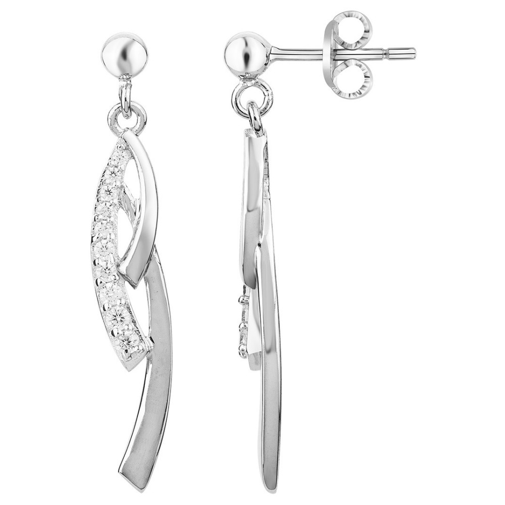 Boucles d'oreilles Argent 925/1000, Argent by Stauffer, 70400305