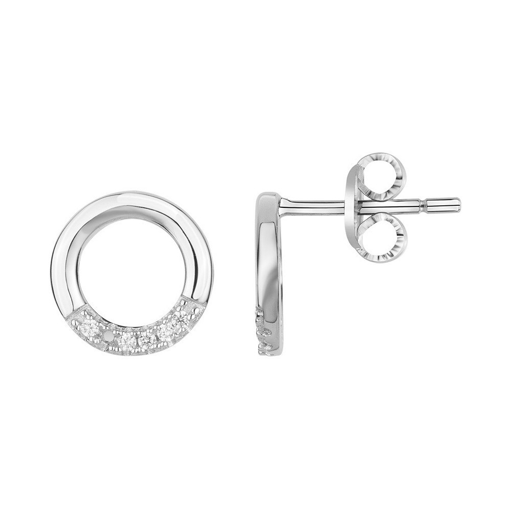 Boucles d'oreilles Argent 925/1000, Argent by Stauffer, 70400326