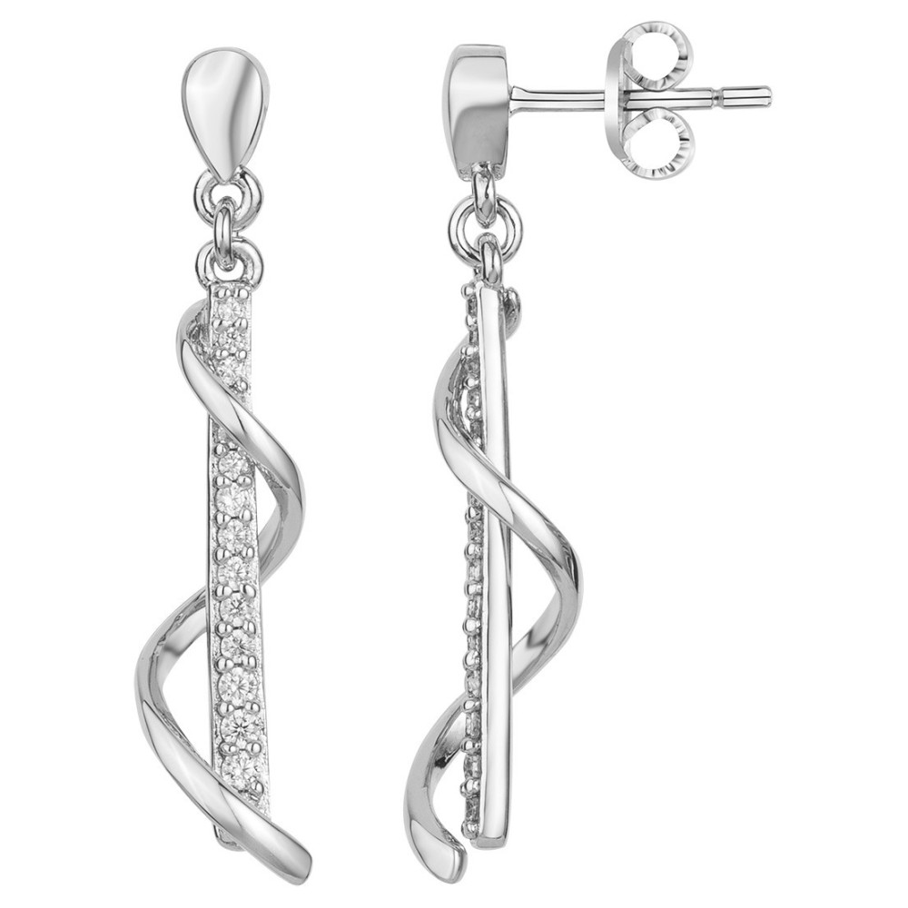 Boucles d'oreilles Argent 925/1000, Argent by Stauffer, 70400336