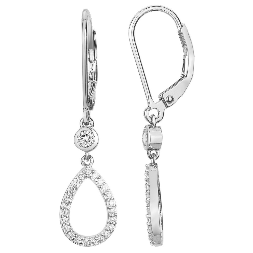Boucles d'oreilles Argent 925/1000, Argent by Stauffer, 70400363