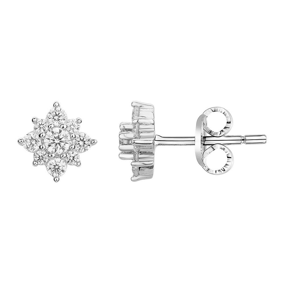 Boucles d'oreilles Argent 925/1000, Argent by Stauffer, 70400475