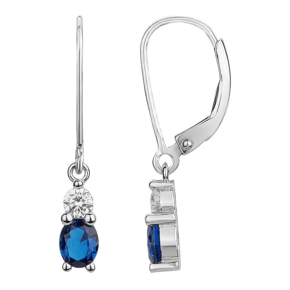 Boucles d'oreilles pendantes Argent by Stauffer Ref. 70400477