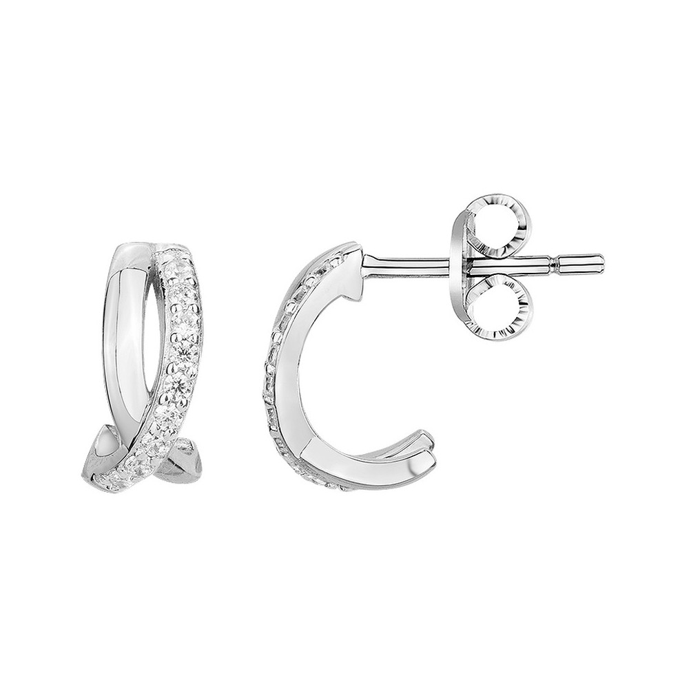 Boucles d'oreilles Argent 925/1000, Argent by Stauffer, 70400478