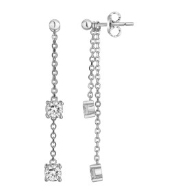 Boucles d'oreilles Argent 925/1000, Argent by Stauffer, 70400498