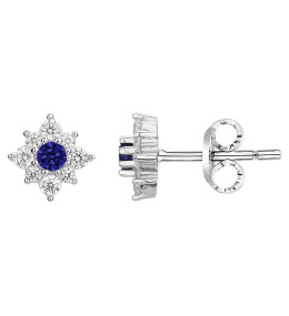 Boucles d'oreilles puces Argent by Stauffer Ref. 70400507