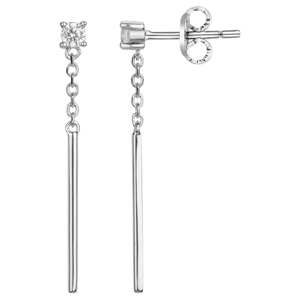 Boucles d'oreilles Argent 925/1000, Argent by Stauffer, 70400510