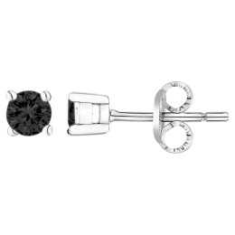 Boucles d'oreilles puces Argent by Stauffer Ref. 70400534