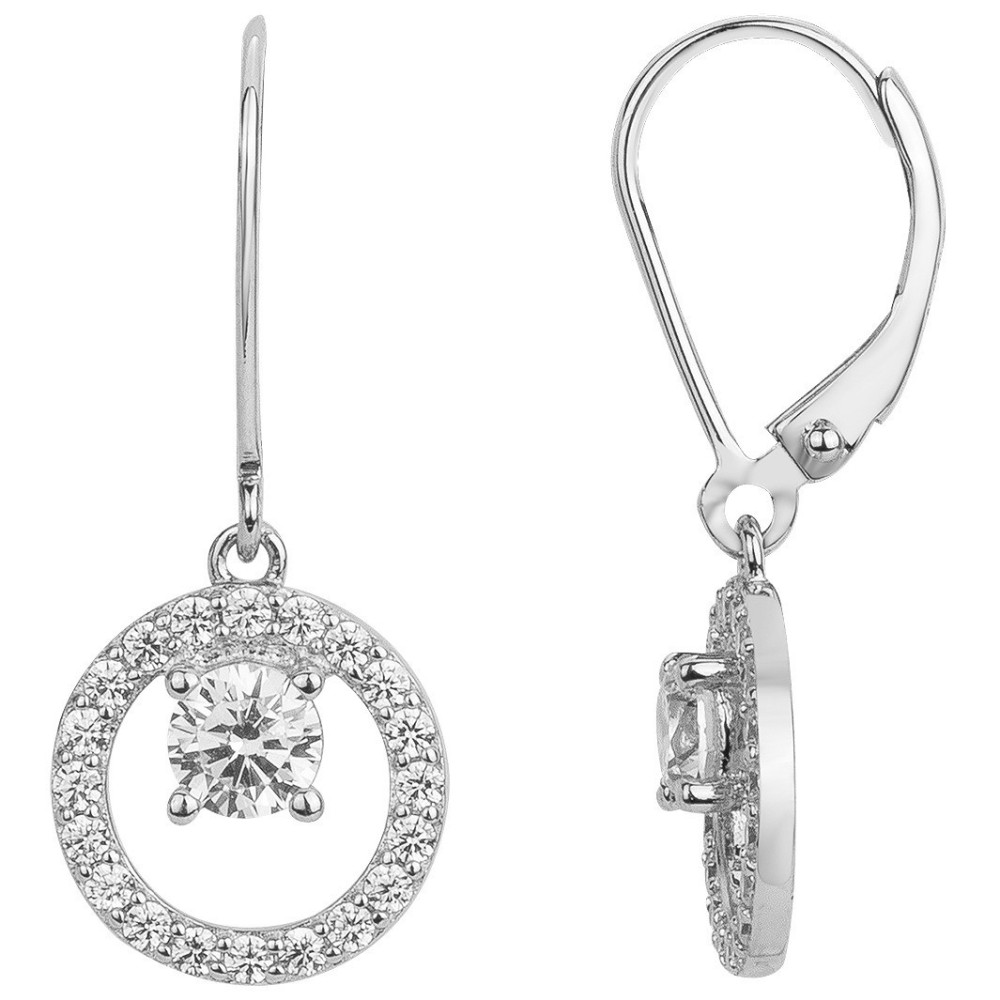 Boucles d'oreilles dormeuses Argent by Stauffer Ref. 70400548