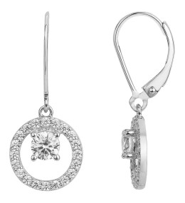 Boucles d'oreilles dormeuses Argent by Stauffer Ref. 70400548
