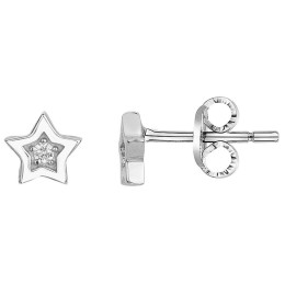 Boucles d'oreilles puces Argent by Stauffer Ref. 70400550