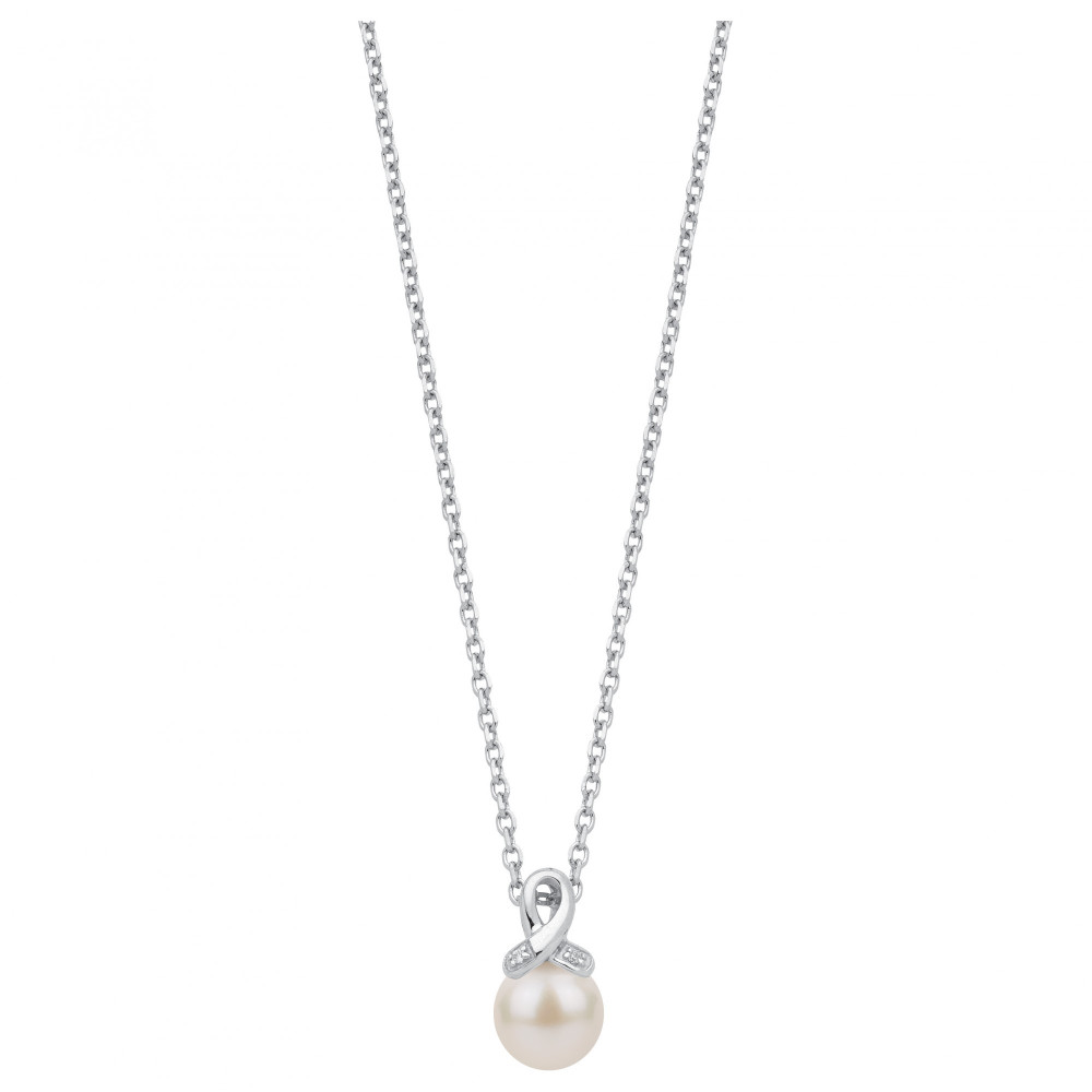 Collier mono-motif Argent by Stauffer Ref. 70700025-B
