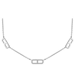 Le Collier argent 925/1000, oxydes de zirconium by Stauffer