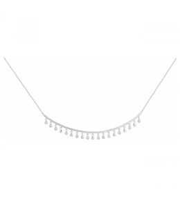 Le Collier argent 925/1000, oxydes de zirconium by Stauffer