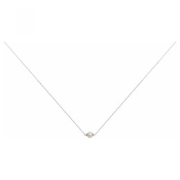 Le Collier argent 925/1000, perle de culture by Stauffer