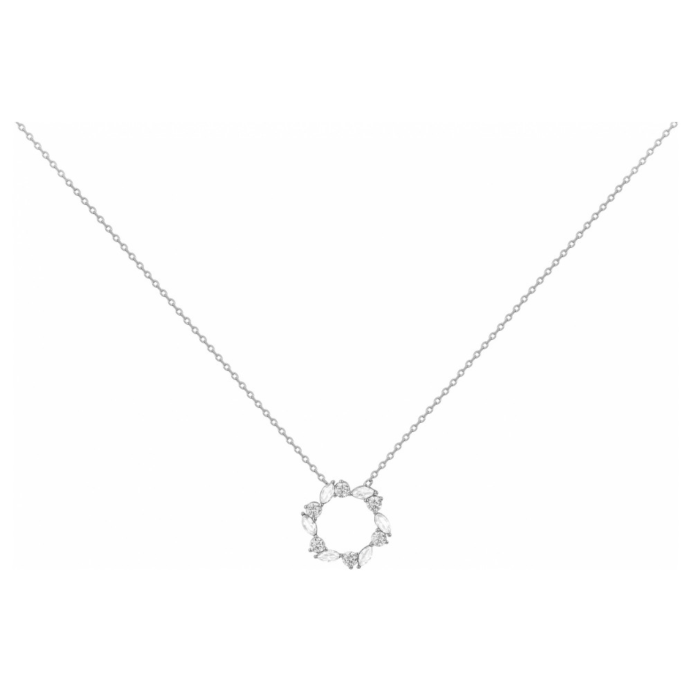 Le Collier argent 925/1000, oxydes de zirconium by Stauffer