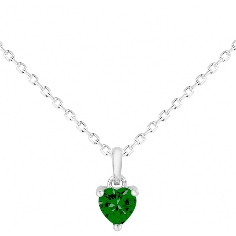Collier Argent 925/1000 et spinelle verte by Stauffer 70700934