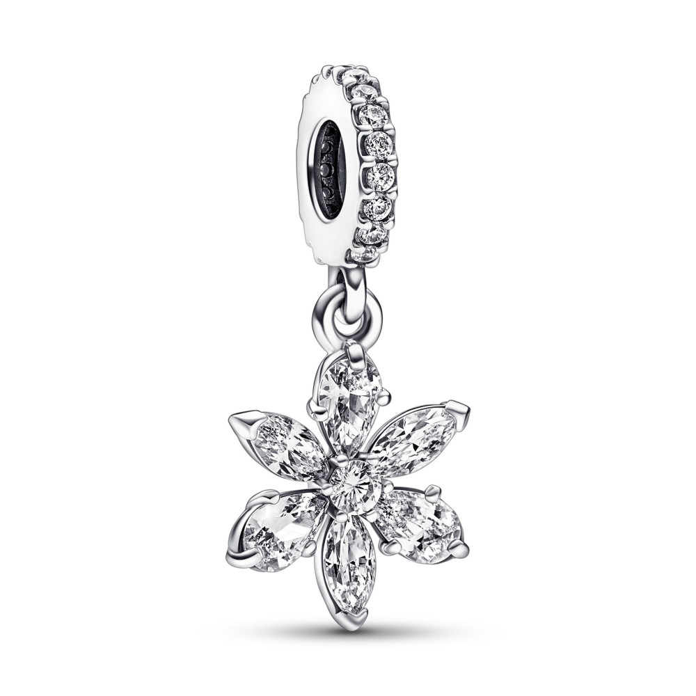 Le Charm Pendentif Pandora, Herbier Scintillant, Argent 925/1000, 792382C01.