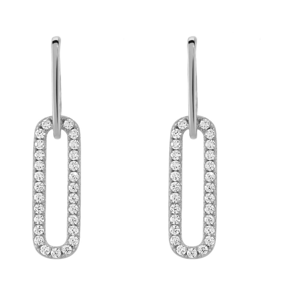Les Boucles d'oreilles femme, argent 925/1000, Charles Garnier Paris 1901, STYLES, AGF170067E