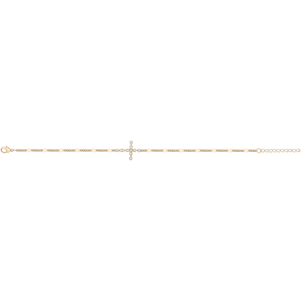 Bracelet souple Plaqué Or by Stauffer Ref. 66300020