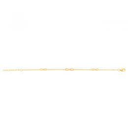 Bracelet souple Plaqué Or by Stauffer Ref. 76300001