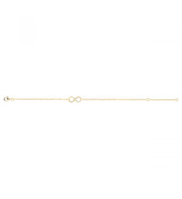 Bracelet souple Plaqué Or by Stauffer Ref. 76300003