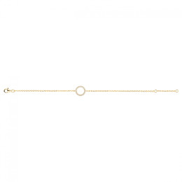 Bracelet souple Plaqué Or by Stauffer Ref. 76300004