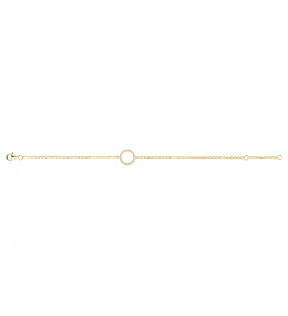 Bracelet souple Plaqué Or by Stauffer Ref. 76300004