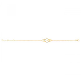 Bracelet souple Plaqué Or by Stauffer Ref. 76300020